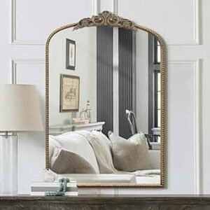 71E4FsxYyvL._AC_UF350,350_QL50_ Micasso Vintage Wall Gold Mirror Home Decor for Living Room