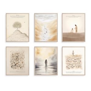 71OfwG9MPVL TwoDays Christian Wall Art Set of 12