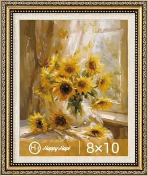 HappyHapi 8x10 Picture Frame Gold